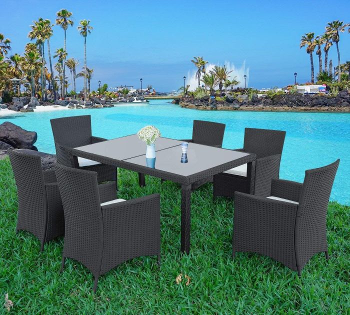 Commercial outdoor dining sets