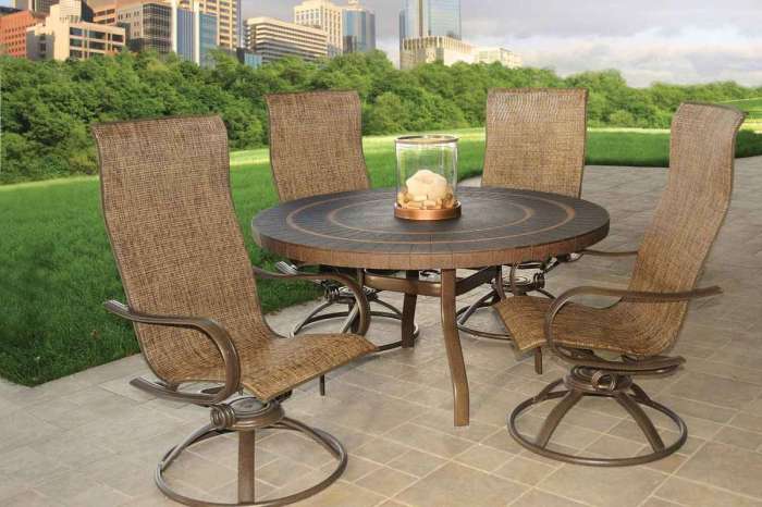 Commercial patio furniture chairs outdoor homecrest aluminum grade shop