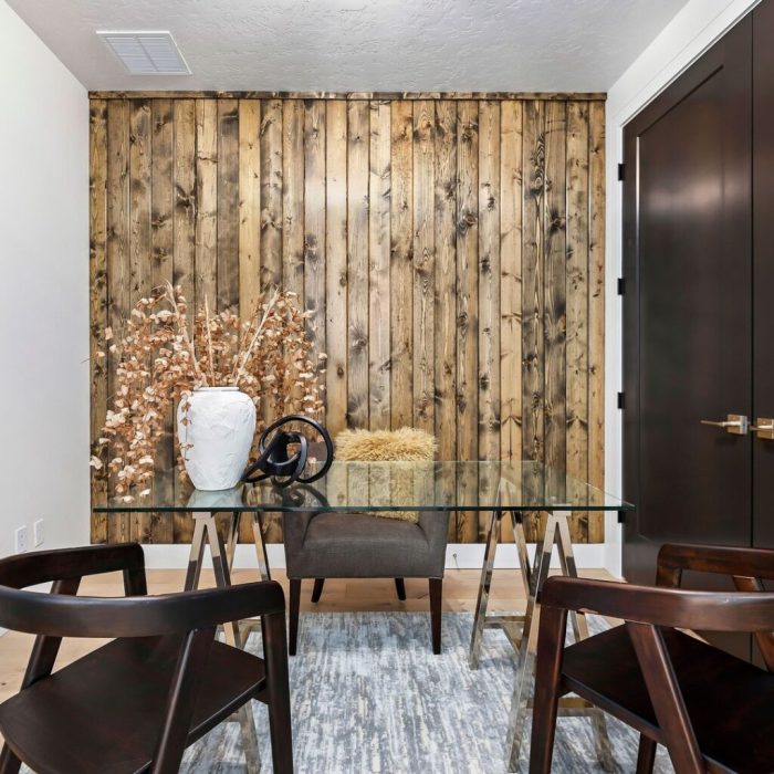 Feature wall for office